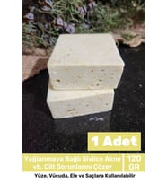 Lüks %100 Doğal Güzel Kokulu El Yüz Saç Vücut Cilt Orijinal Bitkisel Limon Sabunu 120G - 1 Adet