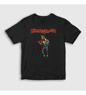 Presmono Unisex Çocuk Siyah Still Marillion T-Shirt 162777tt