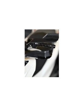 Karbon Desen Siyah El Koruma Ve Manet Rüzgarlığı (Nmax Xmax Tmax Pcx R25 Mt25 NK250 Uyumlu)Supermto