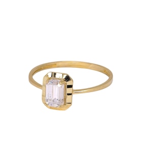 Cigold Tektaş Yüzük 14 Ayar Altın 1,04 Gr OA-K21401028869