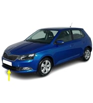 Skoda Fabia 3 2015-2018 Ön Tampon Orta Izgara 6V0853677