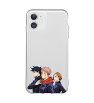 Iphone 11 Uyumlu Jujutsu Kaisen Tasarımlı Şeffaf Telefon Kılıfı