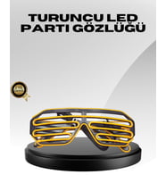 Işıklı Tasarımlı Led Gözlük Eğlence Aksesuarı - Lisinya