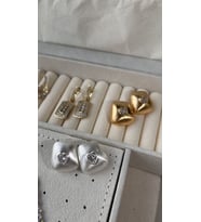 14 K kararmaz küpe gold renk