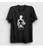 Presmono Unisex Siyah Kr Anime Death Note T-Shirt 129453tt