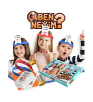 Ben Kimim? Türkçeingilizce Aile Çocuk Eğlenceli Kutu Oyunu Who Iam Eğitici Oyuncak