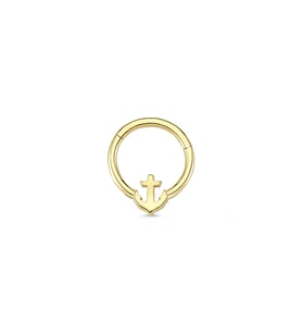 Altın Çapa Circle Helix Piercing