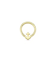 Altın Çapa Circle Helix Piercing