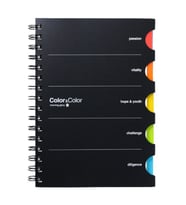 Morning Glory 6000 Planlayıcı Defter 21x15 cm Siyah 11136-88727