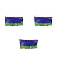 ArmaPlus Takviyeli Kalın Baskılı Beyaz Çanta Poşet Torba - 3 No - 33x45 Cm. - 50 Adetlik 3 Paket