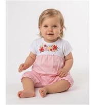 Caramell Bebek Tulumu - TK7059 Rabbit - Beyaz