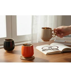 Acr 0103 Kupa Mug Kazan Yaldızlı