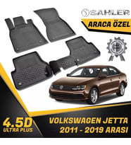 Volkswagen Jetta Havuzlu Paspas 4,5D Sahler 2011 Sonrası