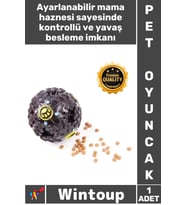 #PetOyuncak Akıllı Isırılma Dayanıklı Eğitici Avcılık Yeteneği Sesli Kedi Köpek Mama Bulma Oyuncağı