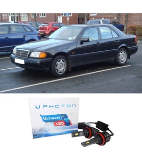 Mercedes C W202 Led Xenon Uzun Far Ampulü H1 Ultimate Yeni Seri Beyaz