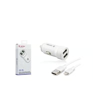 GENAX GNX016 LIGHTNING 2USB ARAÇ ŞARJ SET 3.2A 15W