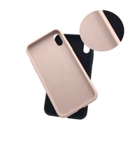 Apple iPhone XS Max Uyumlu Kılıf Zore Silk Silikon