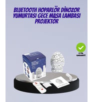 Northcity Bluetooth Bağlantılı Dinozor Yıldız Projektör - Galaksi Projektör ve Uyku Yardımcısı