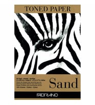 Fabriano Toned Paper Çizim Defteri 120g 50 Yaprak 21x29.7cm Sand