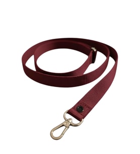 Bordo Boyu Ayarlanabilir 2cm En Dar Kolon Nikel Toka Çanta Sapı Askısı 120 Cm