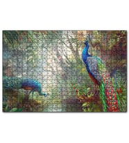 Cakapuzzle Doğada Tavus Kuşu Görseli  Puzzle Yapboz MDF (Ahşap) (120 Parça)