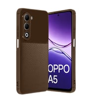 A5 4G Auto Focus Karbon Kapak - Kahverengi