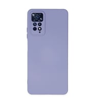Xiaomi Redmi Note 11 Pro Kılıf Nano İçi Kadife Silikon - Lila