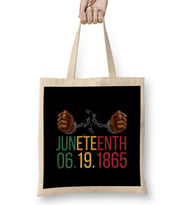 KIDS Juneteenth Juneteenth Juneteenth 1865 Bez Çanta Uzun Saplı