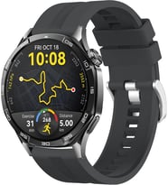 22mm ile Uyumlu Saatler için Yumuşak Şerit Model 46mm Silikon Kordon HUAWEI Watch (GT5 Pro/GT5/GT4/Watch 4 Pro/GT3/GT3 Pro/GT2/GT2 Pro) Galaxy Watch (Gear S3/Watch 46mm)