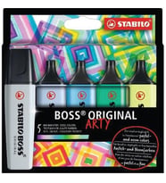 Stabilo Fosforlu Kalem Boss Arty Soğuk Renkler 5 Li Set 70/5-02-2-20
