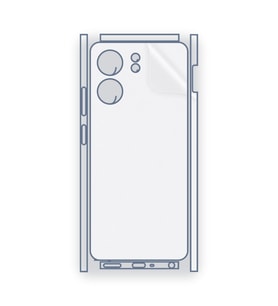 SChitec OPPO A5x Uyumlu Fullbody Arka Kaplama Hidrojel Koruyucu Film