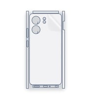 SChitec OPPO A5x Uyumlu Fullbody Arka Kaplama Hidrojel Koruyucu Film