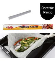 Yağlı Pişirme Kağıdı 8 Yaprak Pişirme Kağıdı (Renksiz)