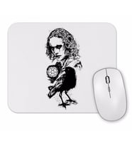 The Crow Face Mouse Pad