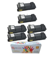 Kyocera TK350 5 + 1 Ekonomik Paket Garantili Uyumlu Drum Ünitesi Fs3040 3140 3540 3640 Muadil Toner