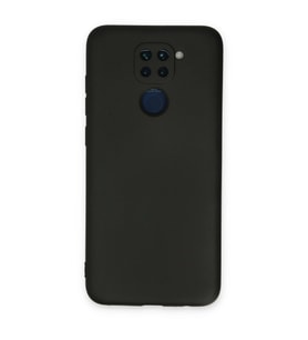 Xiaomi Redmi Note 9 Kılıf Nano İçi Kadife Silikon - Siyah