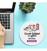 Kişiye Özel Çocuk Gelişimi Öğretmenlerine Hediye Mousepad