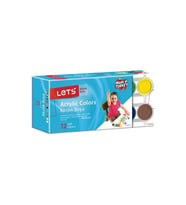 Lets Akrilik Boya 25 ML 12 Renk L-5212 (Karışık)