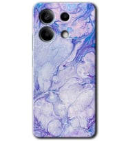 Redmi Note 13 5G Kılıf HD Desen Baskılı Kılıf - Spots Lilac