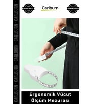#Mezura Hassas Otomatik Teleskopik Fitness Diyet Bel Boy Cetvel Ergonomik Vücut Ölçüm Mezurası