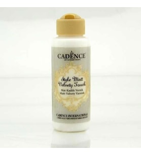 Cadence Style Matt Velvety Touch Kadife Vernik 120 ml. 