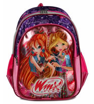Yaygan Winx Club Pembe/Mor Kız Çocuk Okul Çantası