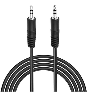 Powermaster PM-1843 Siyah 3.5Mm Erkek-Erkek 5 Metre Stereo Aux Ses Kablosu