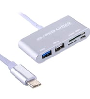 Ayt Powermaster Type-C Otg Combo Usb 3.0 Hub Kart Okuyucu Type-c Soketli Kart Okuyucu Usb