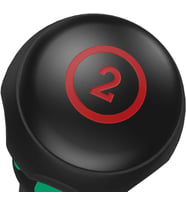 Wera 1850 PH Kraftform BallGrip/Yumru Saplı Yıldız Tornavida, PH 2 x 100 mm