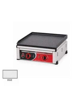 Silverinox Elektrikli Set Üstü Döküm Düz Pleyt Izgara 50 Cm 220V