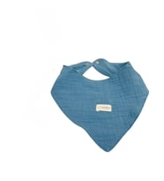 BEVI1371 Unisex Bebek 2 Katlı Müslin Fular Önlük