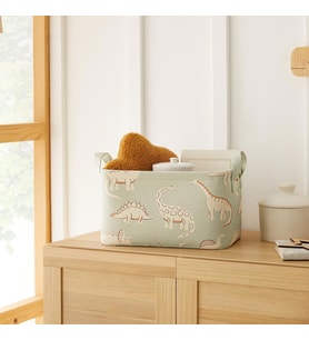 Ocean Home Textile Çocuk Odası Dinozor Sepet 30 x 21 x 18 cm