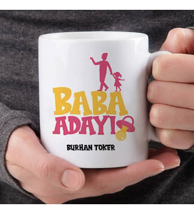Kişiye Özel Kız Babası Adayı İsimli Bardak