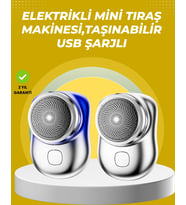 Taşınabilir, Cep Boyunda, Şarjlı Elektrikli Tıraş Makinesi